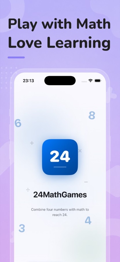 24MathGames — play with math, love learning