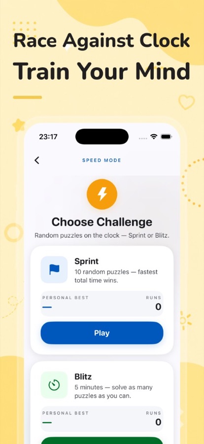24MathGames — Speed mode Sprint and Blitz